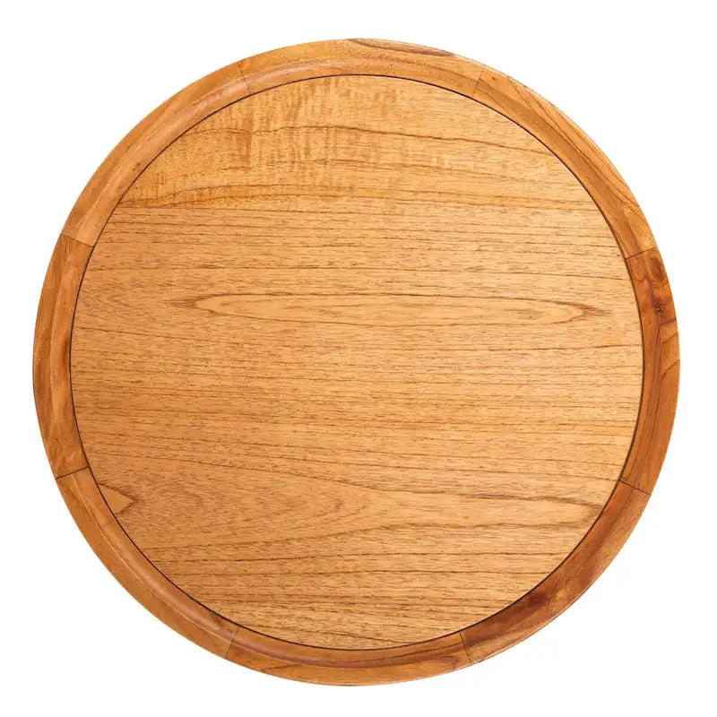 Natural Round Pedestal Coffee Table, 71.1 cm Diameter × 40.6 cm H – product view
