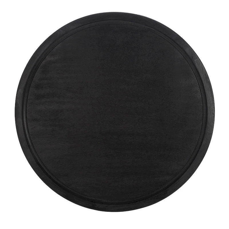 Natural Round Pedestal Coffee Table, 71.1 cm Diameter × 40.6 cm H – product view