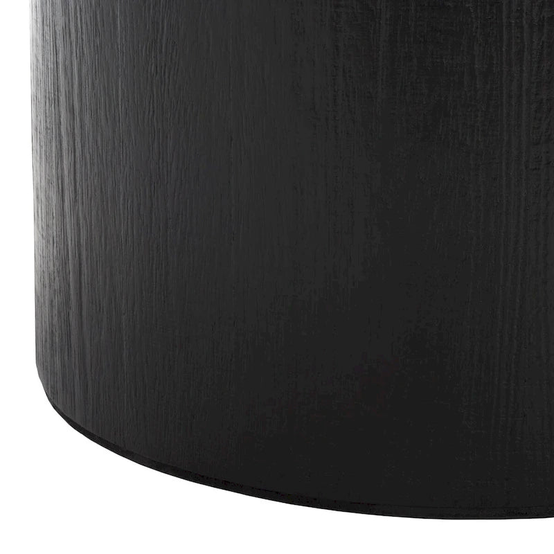 Natural Round Pedestal Coffee Table, 71.1 cm Diameter × 40.6 cm H – product view