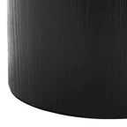 Natural Round Pedestal Coffee Table, 71.1 cm Diameter × 40.6 cm H – product view