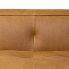 Full-Grain Italian Leather Sofa, 233.7 cm Wide – product view