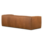 Full-Grain Italian Leather Sofa, 233.7 cm Wide – product view
