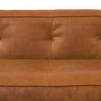 Full-Grain Italian Leather Sofa, 233.7 cm Wide – product view