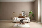 Blue and White Upholstered 4-Seat Fabric Sofa, 275.1 cm Wide – product view
