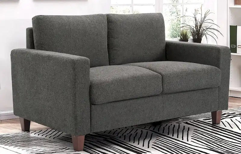 Transitional Upholstered Loveseat, 139.7 cm Wide – product view