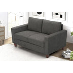 Transitional Upholstered Loveseat, 139.7 cm Wide – product view