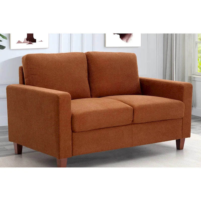 Transitional Upholstered Loveseat, 139.7 cm Wide – product view
