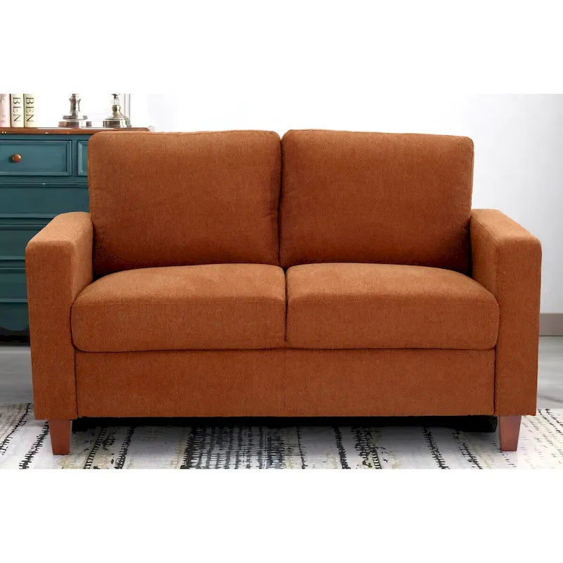 Transitional Upholstered Loveseat, 139.7 cm Wide – product view