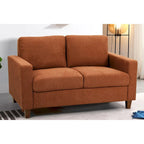 Transitional Upholstered Loveseat, 139.7 cm Wide – product view