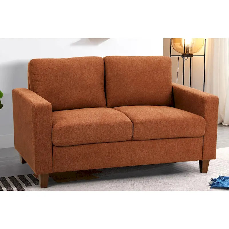 Transitional Upholstered Loveseat, 139.7 cm Wide – product view