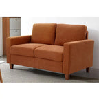 Transitional Upholstered Loveseat, 139.7 cm Wide – product view