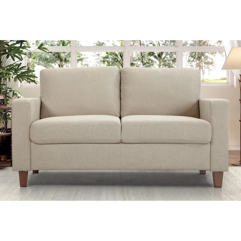 Transitional Upholstered Loveseat, 139.7 cm Wide – product view