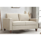 Transitional Upholstered Loveseat, 139.7 cm Wide – product view
