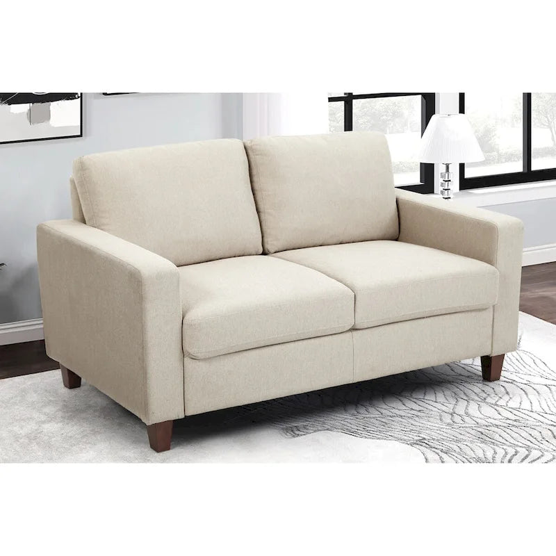 Transitional Upholstered Loveseat, 139.7 cm Wide – product view