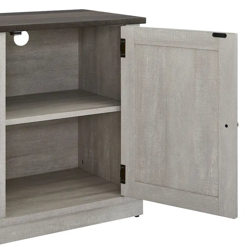 Dark Driftwood TV Stand for TVs up to 177.8 cm, 162.6 cm Wide – product view