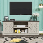 Dark Driftwood TV Stand for TVs up to 177.8 cm, 162.6 cm Wide – product view