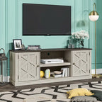 Dark Driftwood TV Stand for TVs up to 177.8 cm, 162.6 cm Wide – product view