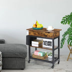 End Table with Charging Station Storage Bag – product view