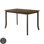 Traditional Oak Counter-Height Dining Table, 150 cm Long – product view