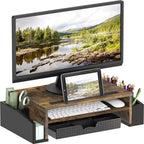 Support et rehausseur de moniteur de bureau
