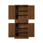 Storage Cabinet with 4 Doors, 1 Drawer and 4 Adjustable Shelves – product view