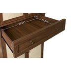 Storage Cabinet with 4 Doors, 1 Drawer and 4 Adjustable Shelves – product view