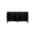Accent Cabinet 4 Door Wooden Twill Sideboard Storage Cabinet – product view
