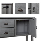 Sideboard Console Table with 2 Drawers, 121.9 cm Wide – product view
