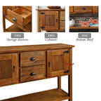Sideboard Console Table with 2 Drawers, 121.9 cm Wide – product view